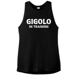 Gigolo In Training Cool Outfit Spring Break Weekend Ladies PosiCharge Tri-Blend Wicking Tank