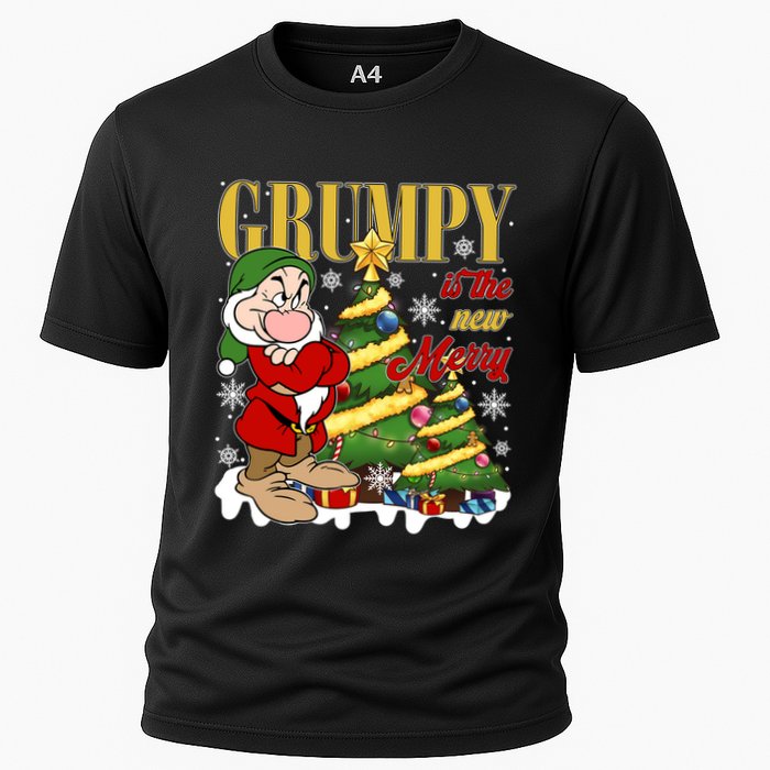 Grumpy Is The New Merry Grumpy Christmas Lights Grumpy Dwarf Cooling Performance Crew T-Shirt
