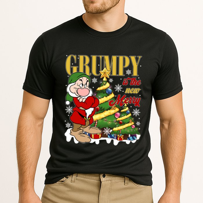 Grumpy Is The New Merry Grumpy Christmas Lights Grumpy Dwarf Cooling Performance Crew T-Shirt