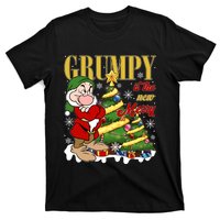 Grumpy Is The New Merry Grumpy Christmas Lights Grumpy Dwarf T-Shirt