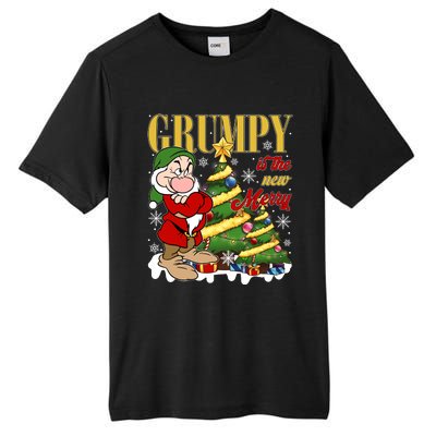 Grumpy Is The New Merry Grumpy Christmas Lights Grumpy Dwarf Tall Fusion ChromaSoft Performance T-Shirt