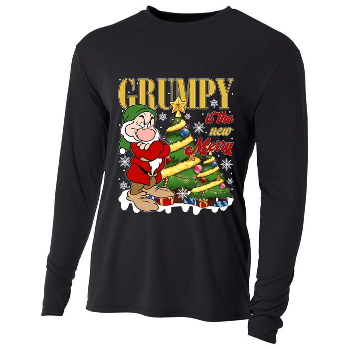 Grumpy Is The New Merry Grumpy Christmas Lights Grumpy Dwarf Cooling Performance Long Sleeve Crew