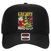 Grumpy Is The New Merry Grumpy Christmas Lights Grumpy Dwarf Trucker Hat