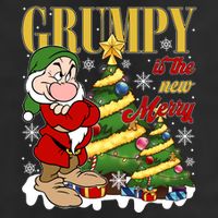 Grumpy Is The New Merry Grumpy Christmas Lights Grumpy Dwarf Trucker Hat