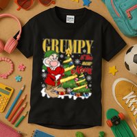 Grumpy Is The New Merry Grumpy Christmas Lights Grumpy Dwarf Kids T-Shirt