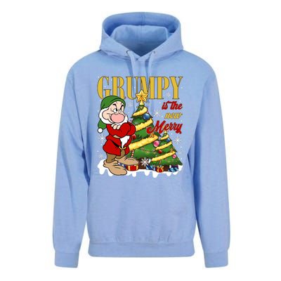 Grumpy Is The New Merry Grumpy Christmas Lights Grumpy Dwarf Unisex Surf Hoodie