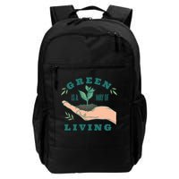 Green Is The Way Of Living Backpack