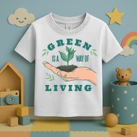 Green Is The Way Of Living Toddler T-Shirt