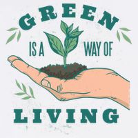 Green Is The Way Of Living Toddler T-Shirt