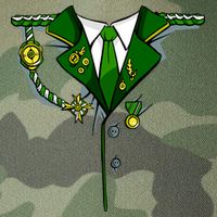 Green Irish Tux St. Patrick's Day Costume Legacy Tie Dye Trucker Hat