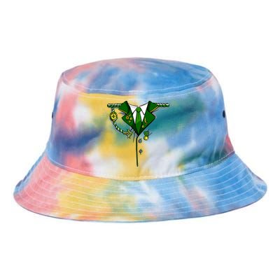 Green Irish Tux St. Patrick's Day Costume Tie Dye Newport Bucket Hat