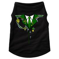Green Irish Tux St. Patrick's Day Costume Doggie Tank