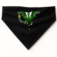 Green Irish Tux St. Patrick's Day Costume USA-Made Doggie Bandana