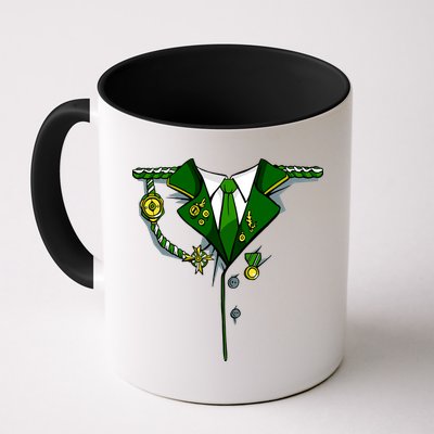 Green Irish Tux St. Patrick's Day Costume Mug