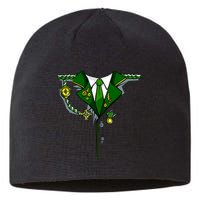 Green Irish Tux St. Patrick's Day Costume Sustainable Beanie
