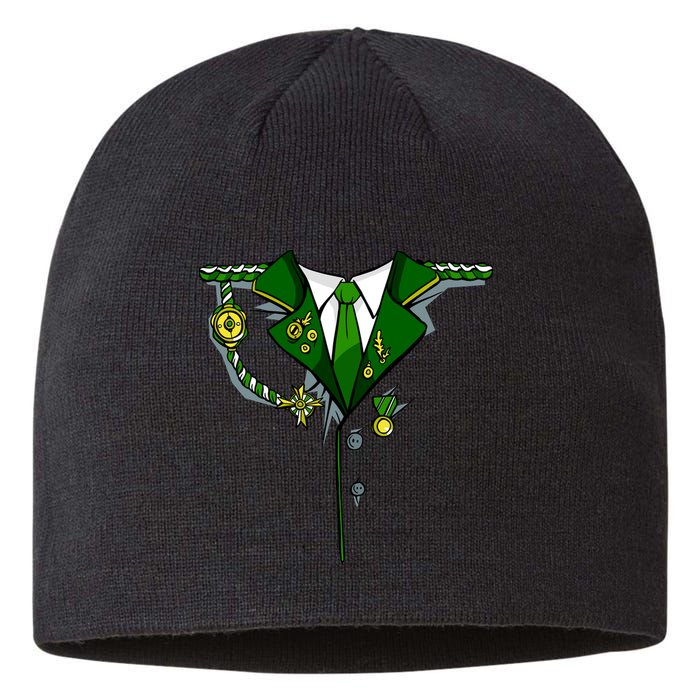 Green Irish Tux St. Patrick's Day Costume Sustainable Beanie