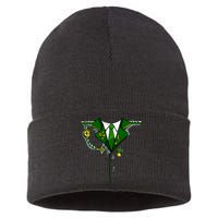 Green Irish Tux St. Patrick's Day Costume Sustainable Knit Beanie