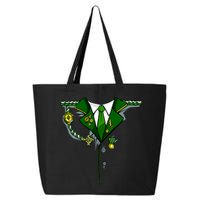 Green Irish Tux St. Patrick's Day Costume 25L Jumbo Tote