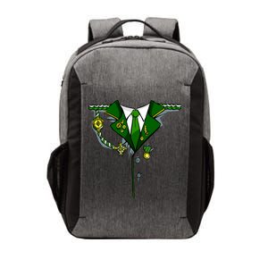 Green Irish Tux St. Patrick's Day Costume Vector Backpack