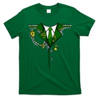 Green Irish Tux St. Patrick's Day Costume T-Shirt