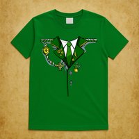 Green Irish Tux St. Patrick's Day Costume T-Shirt