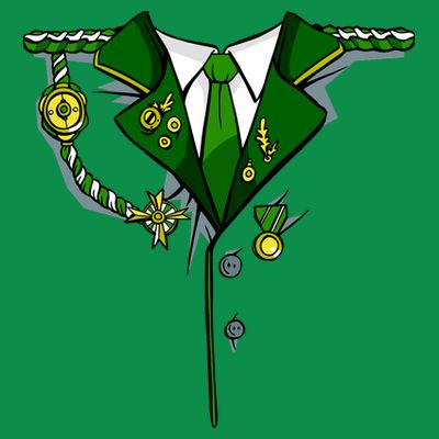 Green Irish Tux St. Patrick's Day Costume T-Shirt