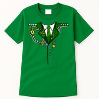 Green Irish Tux St. Patrick's Day Costume Tall T-Shirt