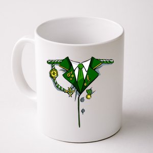 Green Irish Tux St. Patrick's Day Costume Coffee Mug