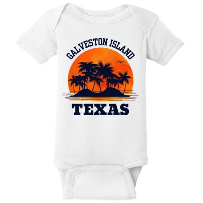 Galveston Island Texas Baby Bodysuit