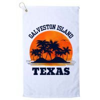 Galveston Island Texas Golf Towel