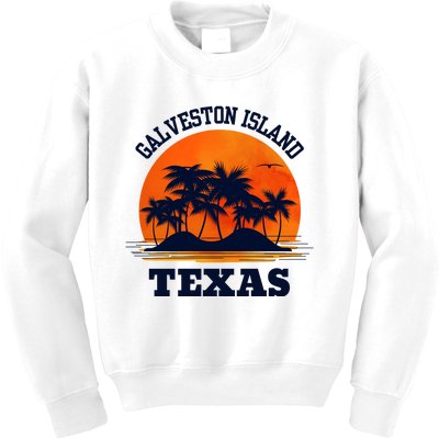 Galveston Island Texas Kids Sweatshirt