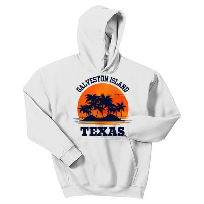 Galveston Island Texas Kids Hoodie