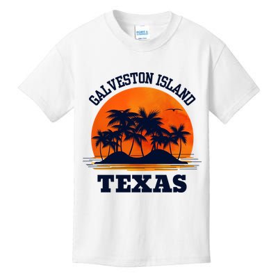 Galveston Island Texas Kids T-Shirt