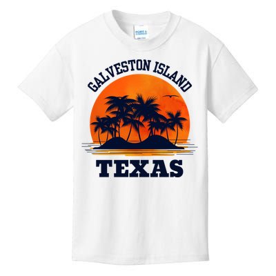 Galveston Island Texas Kids T-Shirt