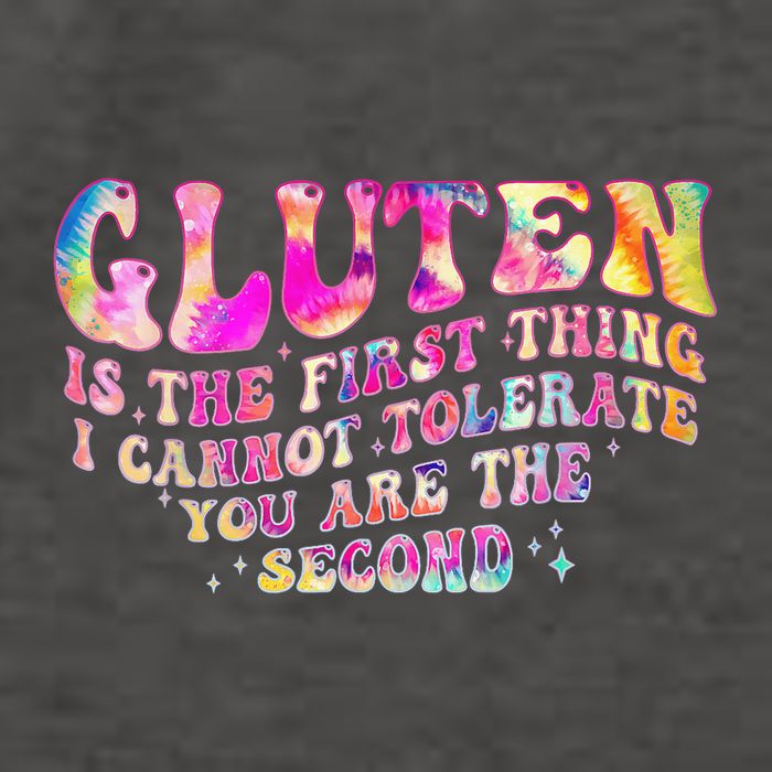 Gluten Is The First Thing I Cannot Tolerate Vector Backpack