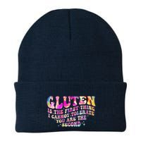 Gluten Is The First Thing I Cannot Tolerate Knit Cap Winter Beanie