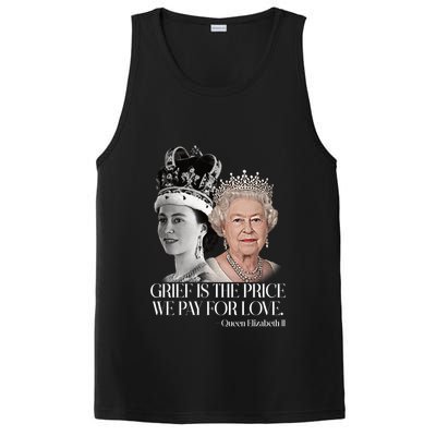 Grief Is The Price We Pay For Love Queen Elizabeth PosiCharge Competitor Tank