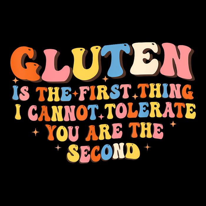 Gluten Is The First Thing I Cannot Tolerate Funny Sarcastic 16 in Basic Backpack