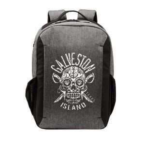 Galveston Island Texas Souvenir Halloween Sugar Skull TX Vector Backpack