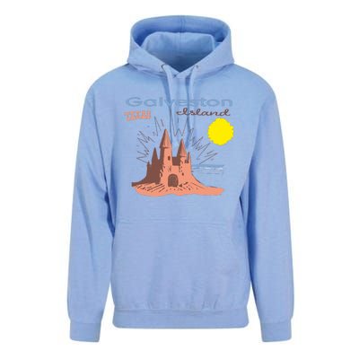 Galveston Island Texas Unisex Surf Hoodie