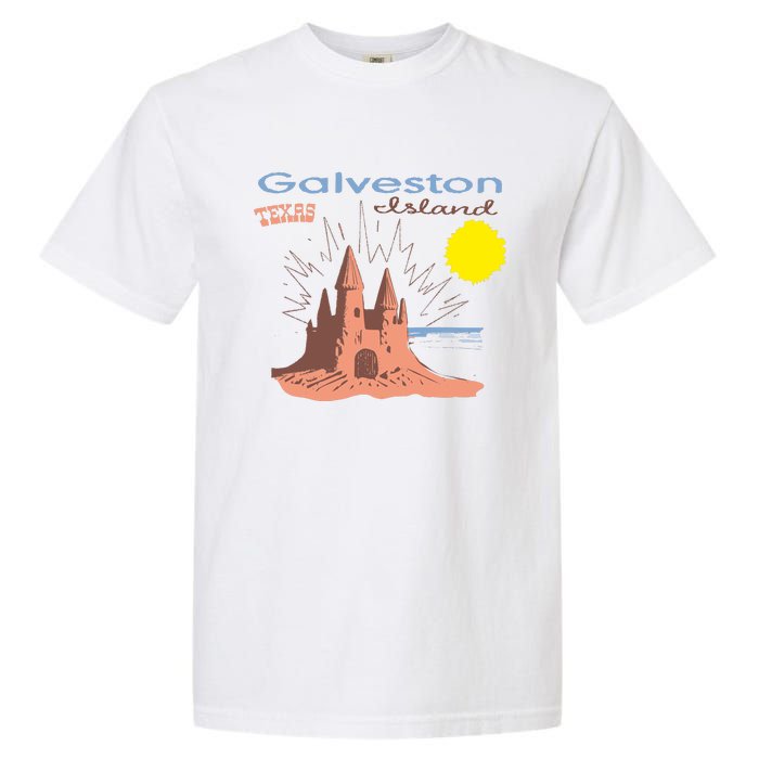 Galveston Island Texas Garment-Dyed Heavyweight T-Shirt