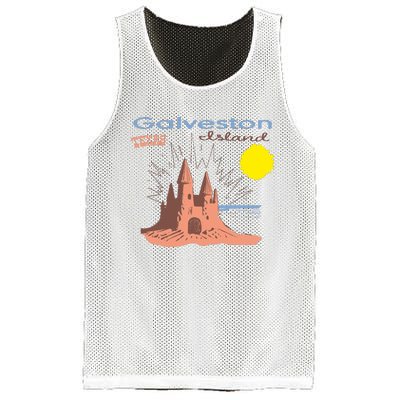 Galveston Island Texas Mesh Reversible Basketball Jersey Tank