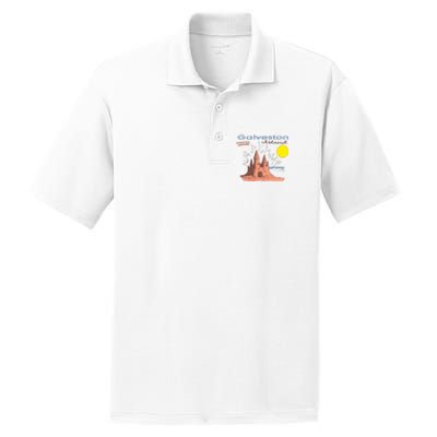 Galveston Island Texas PosiCharge RacerMesh Polo