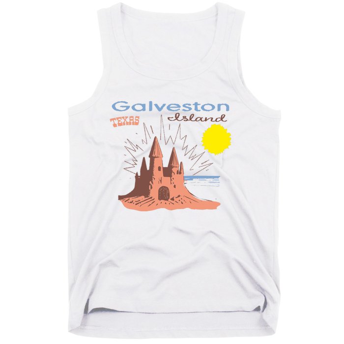 Galveston Island Texas Tank Top