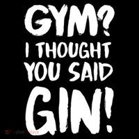 Gym I Thought You Said Gin Gift Sustainable Bucket Hat
