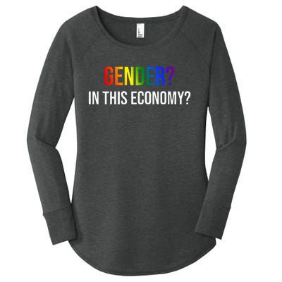 Gender In This Economy Women's Perfect Tri Tunic Long Sleeve Shirt