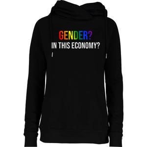 Gender In This Economy Womens Funnel Neck Pullover Hood