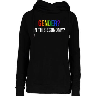 Gender In This Economy Womens Funnel Neck Pullover Hood