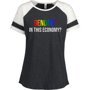 Gender In This Economy Enza Ladies Jersey Colorblock Tee