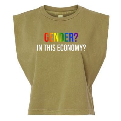 Gender In This Economy Garment-Dyed Women's Muscle Tee